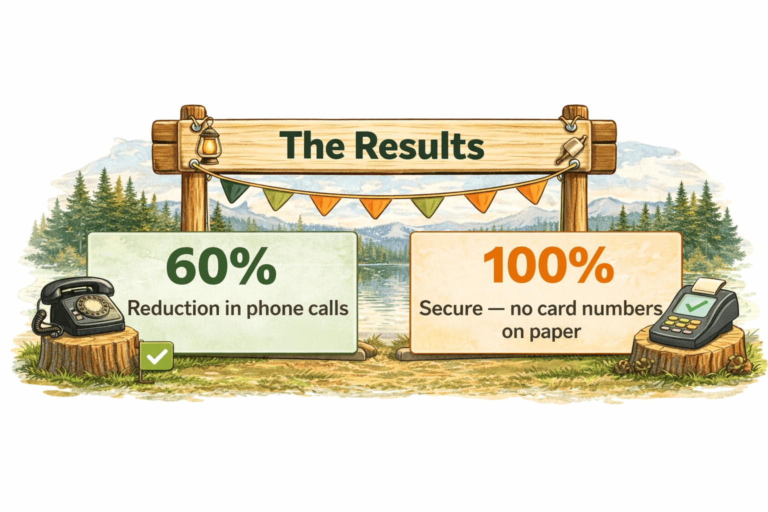 phone call reduction no cc on paper