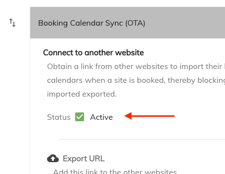 disable booking calendar