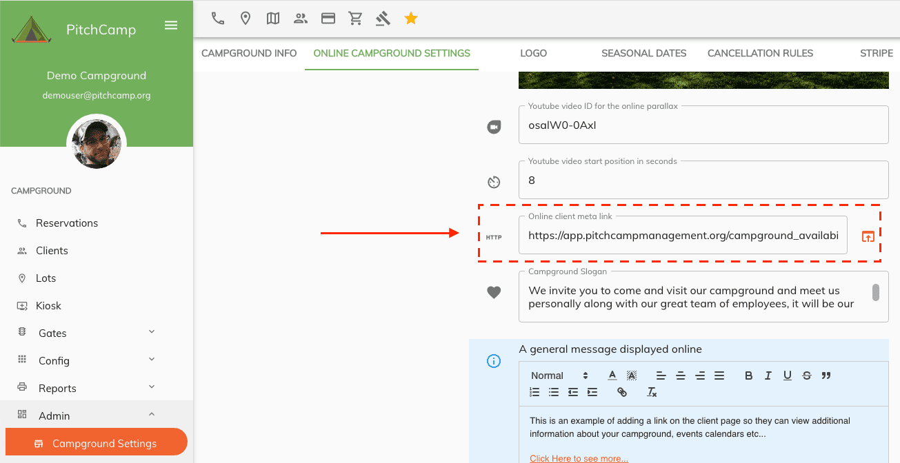client portal url