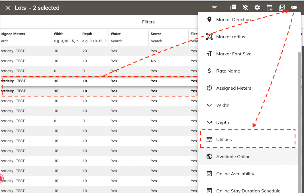 bulk add stay duration rule