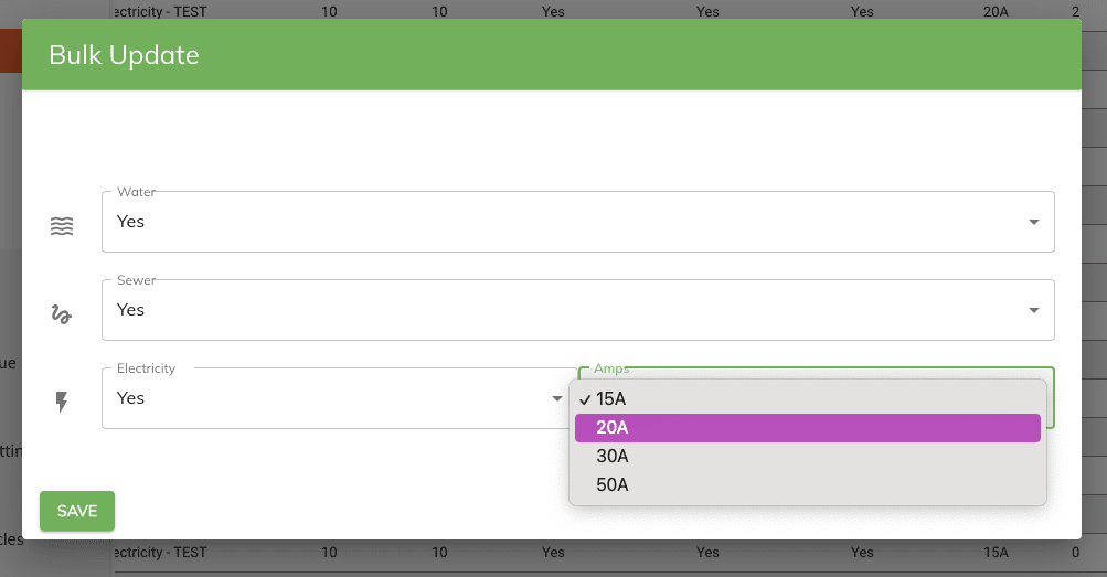 bulk add stay duration rule