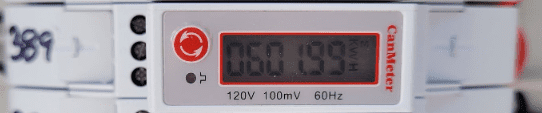 electric meter reading