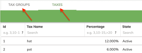 online reservation tax group