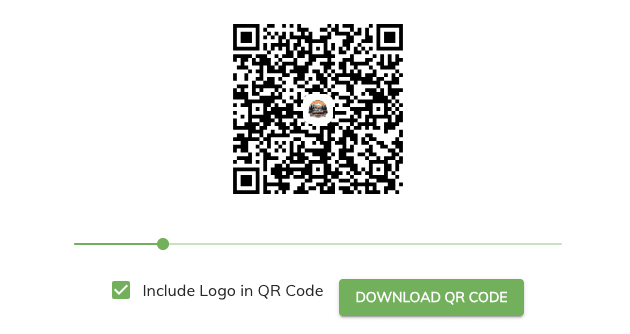 booking page url qr code