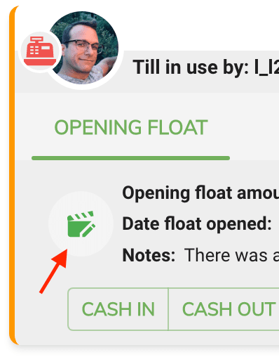 till edit opening float amount